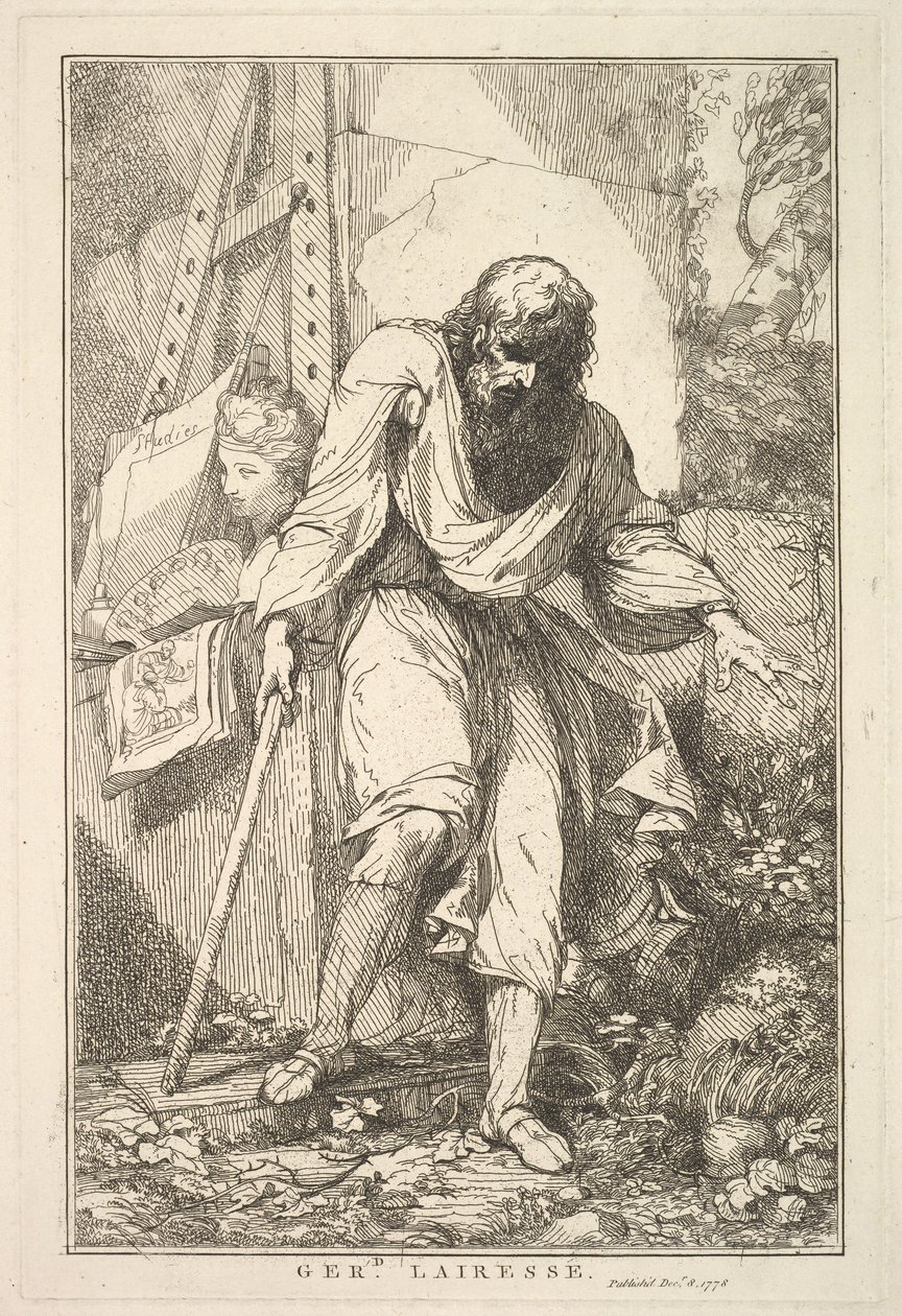 8 दिसंबर, 1778 को सर जोशुआ रेनॉल्ड्स को समर्पित पंद्रह एचिंग्स से जेरार्ड लैरेसी। द्वारा जॉन हैमिल्टन मोर्टिमर