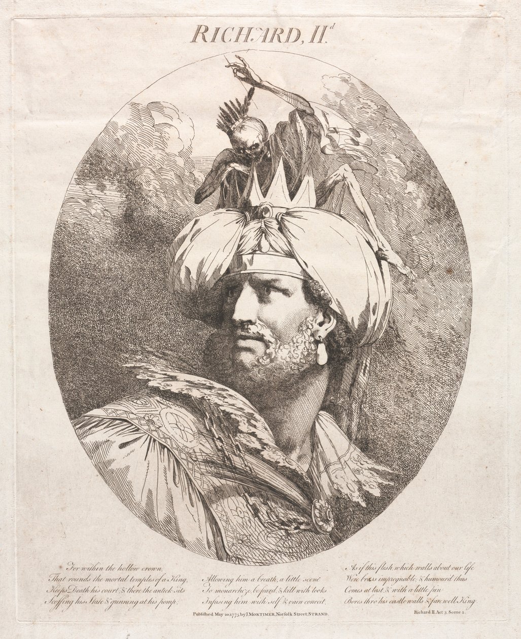 रिचर्ड II, 1775। द्वारा जॉन हैमिल्टन मोर्टिमर