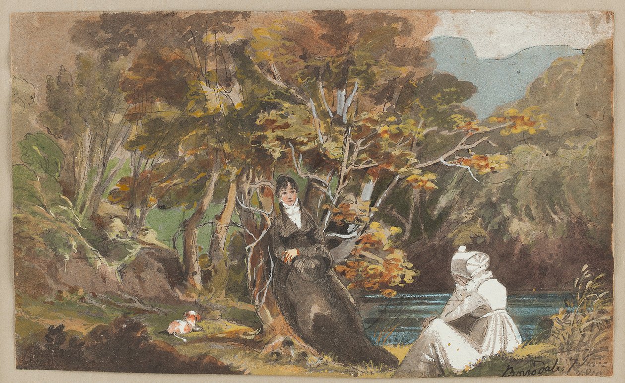 बॉरोर्डेल, 1810 (कागज पर wc) द्वारा जॉन हार्डन