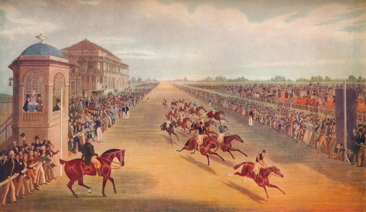 1836, 1837 में ग्रेट सेंट लेगर दांव की दौड़ द्वारा जॉन हैरिस