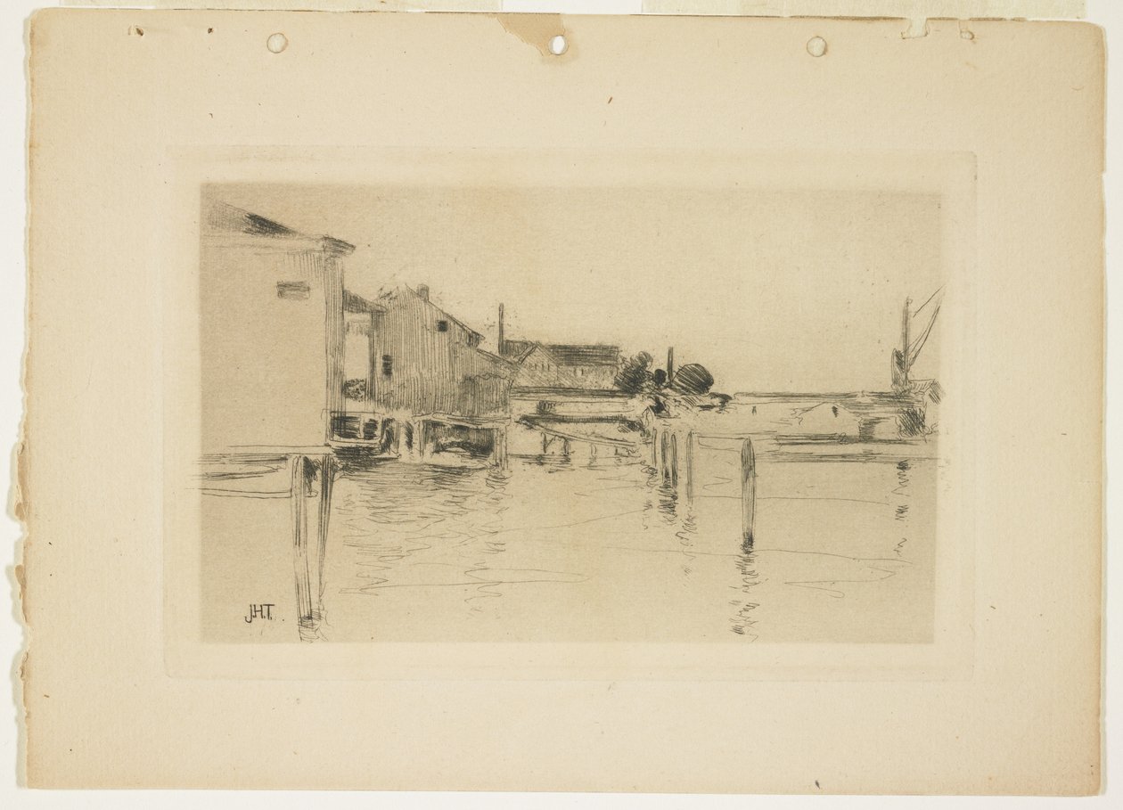 ब्रिजपोर्ट, 1888-1889 द्वारा जॉन हेनरी ट्वॉटमैन