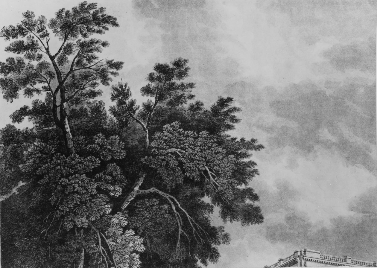 सिटी हॉल, 1826। द्वारा जॉन हिल