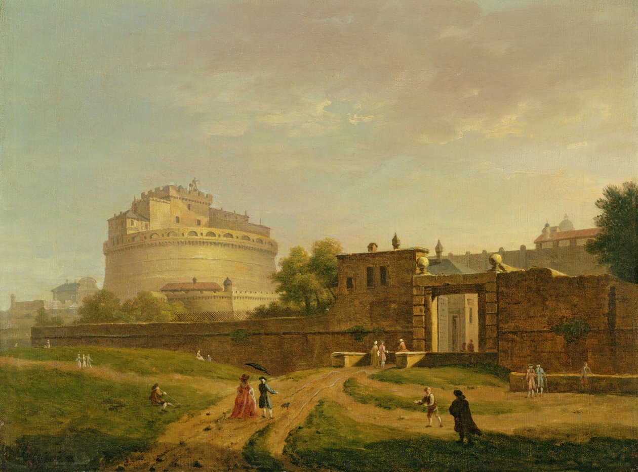 Castel Sant&39;Angelo, रोम, 1776 द्वारा जॉन इनिगो रिचर्ड्स