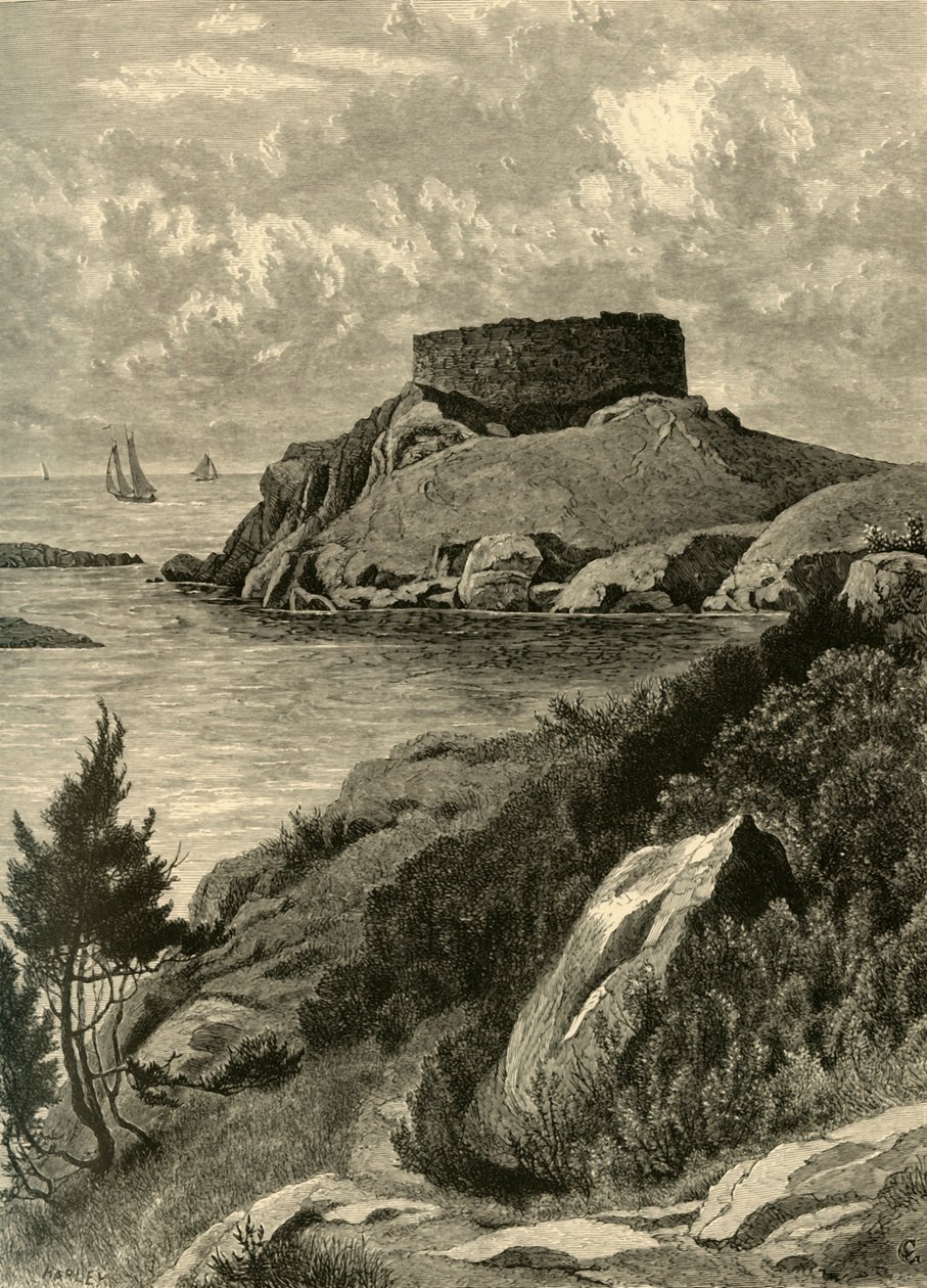 पुराना किला गुलगुला, 1872। द्वारा जॉन जे. हार्ले
