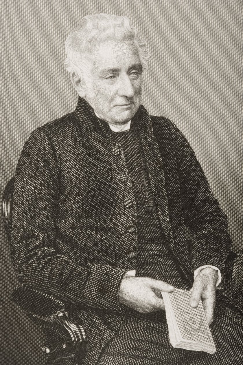 जॉन लोंसडेल (1788-1867) ने लंदन के 1860 में प्रकाशित &39;द ड्रॉइंग-रूम ऑफ एमिनेंट पर्सन, वॉल्यूम 2&39; से एक तस्वीर से डीजे पाउंड द्वारा उकेरा द्वारा जॉन जाबेज एडविन पैस्ले मयाल
