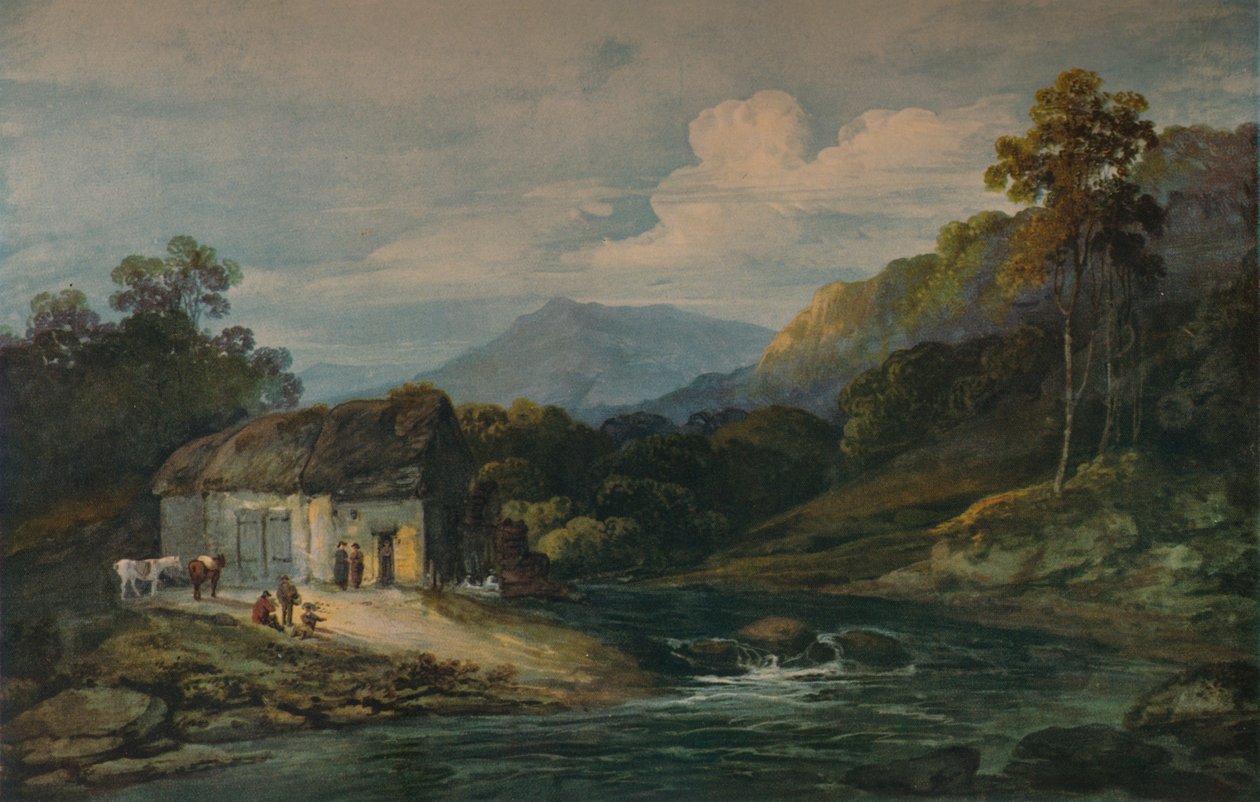 कॉम्बे नेथ में मिल, c1776 द्वारा जॉन लापोर्टे