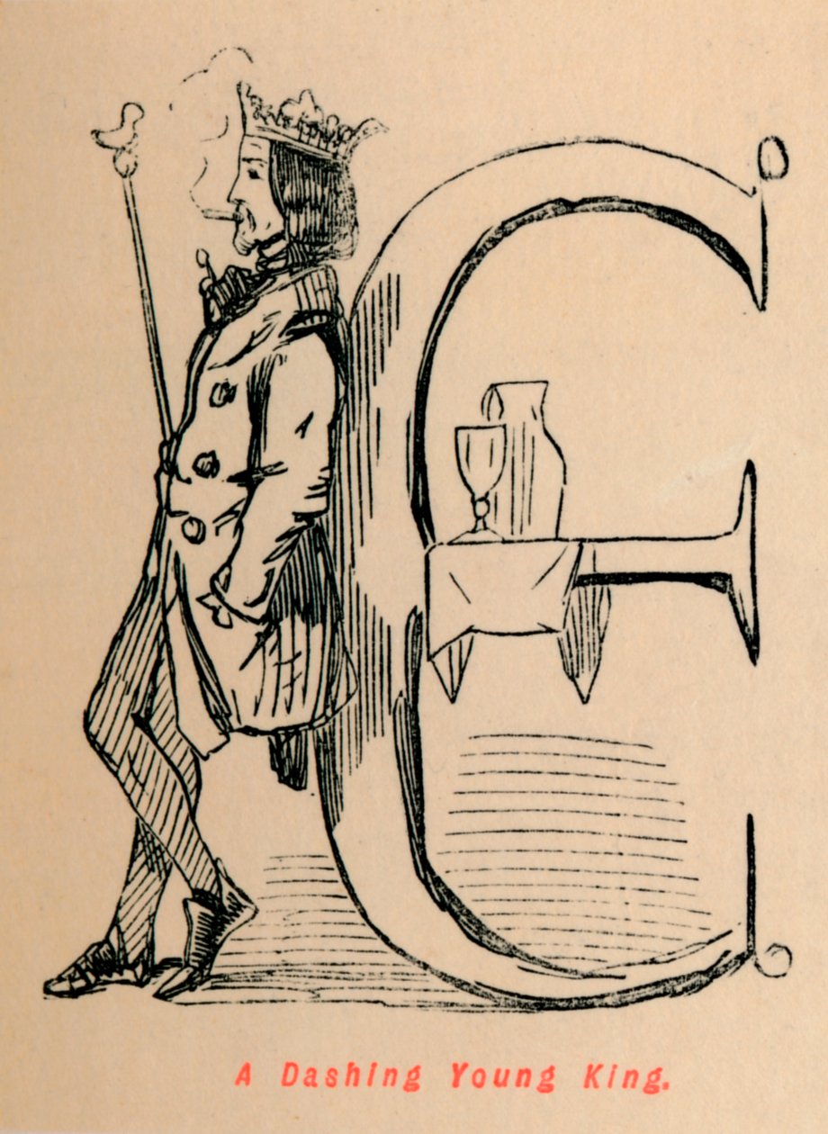 ए डैशिंग यंग किंग, c1860, c1860 द्वारा जॉन लीचो