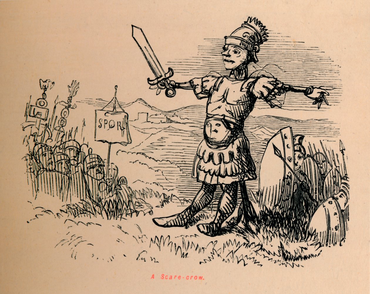 एक डरावना-कौवा, 1852 द्वारा जॉन लीचो