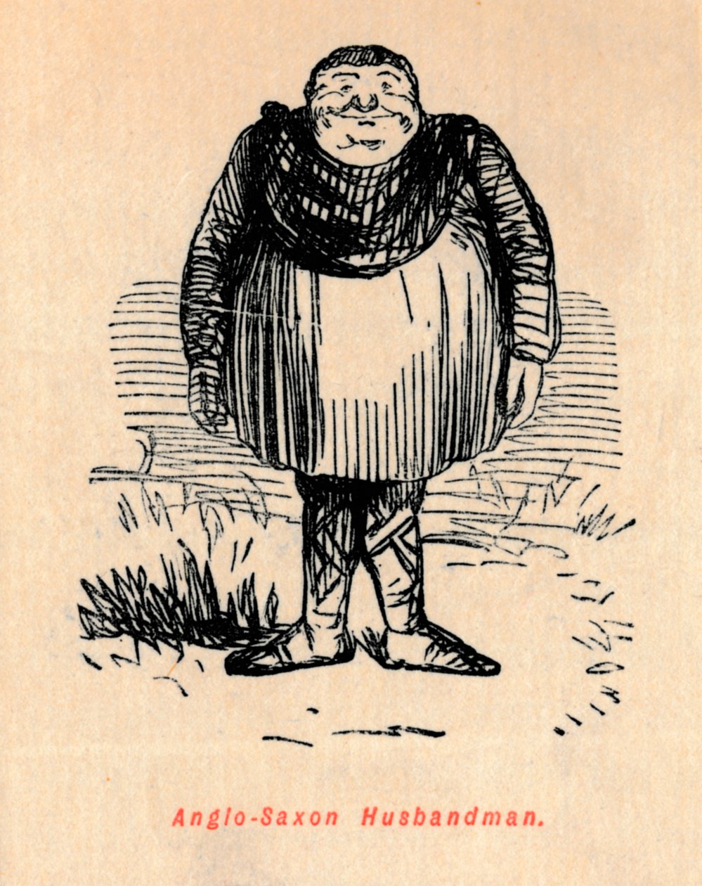 एंग्लो-सैक्सन पति, c1860, c1860 द्वारा जॉन लीचो