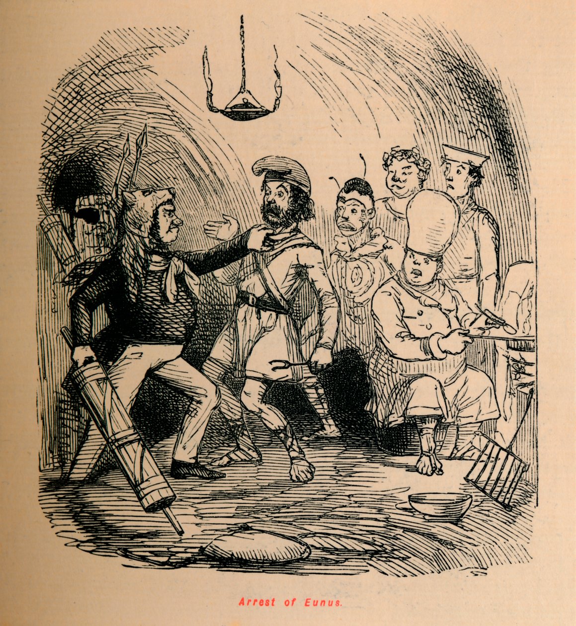 यूनुस का गिरफ्तारी, 1852 द्वारा जॉन लीचो