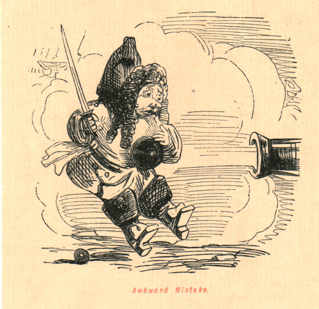 अजेवर्ड मिस्टेक, 1897। द्वारा जॉन लीचो