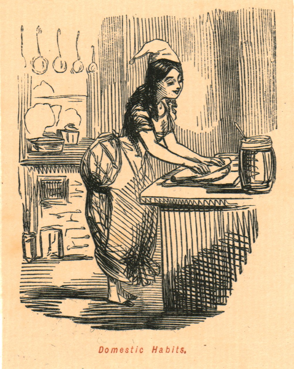 घरेलू आदतें, 1897। द्वारा जॉन लीचो