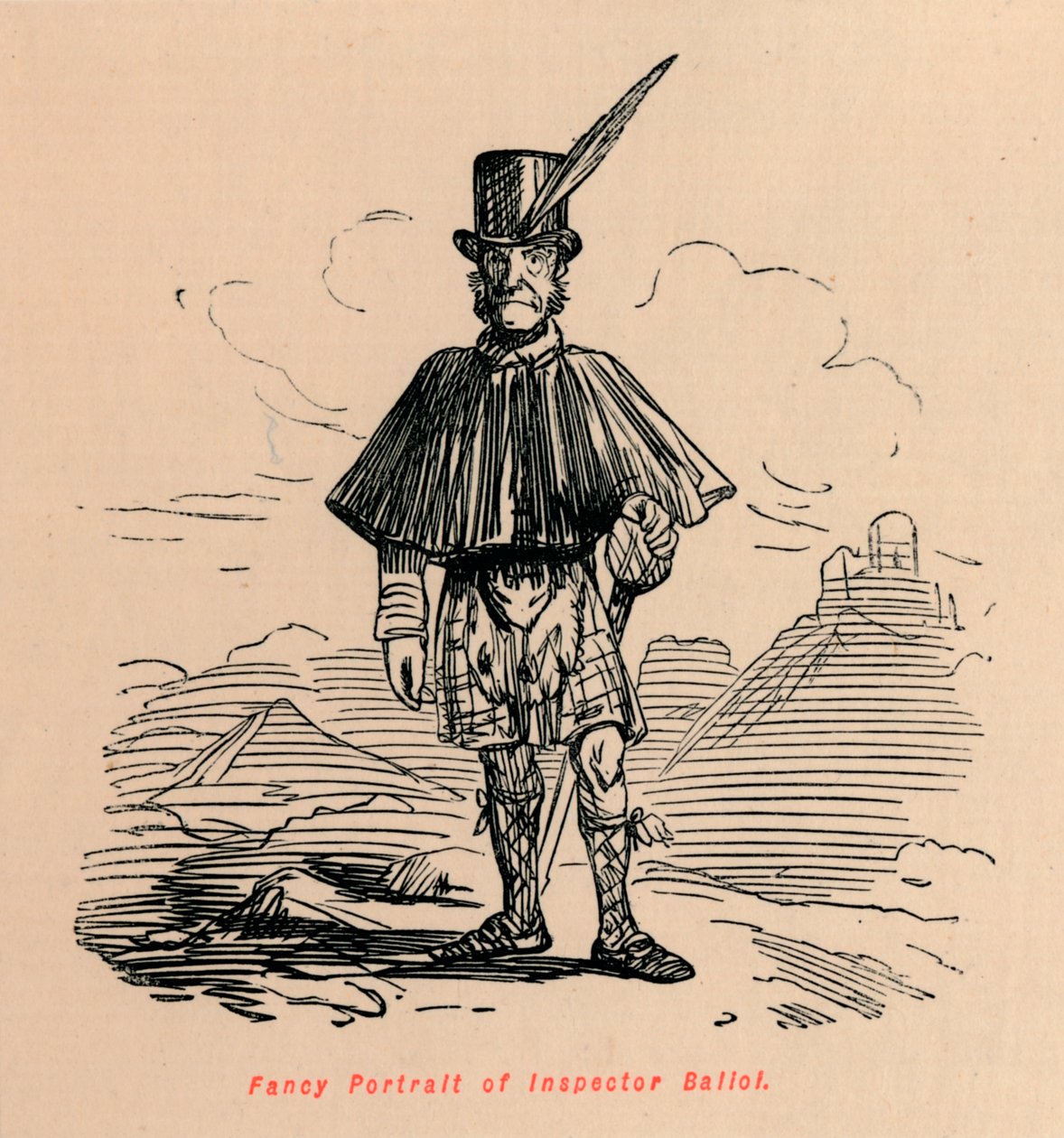 इंस्पेक्टर बालियो की फैंसी पोर्ट्रेट, c1860, c1860 द्वारा जॉन लीचो
