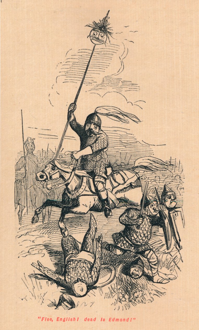 फ्लीट, इंग्लिश! डेड एडमंड है !, c1860, c1860 द्वारा जॉन लीचो