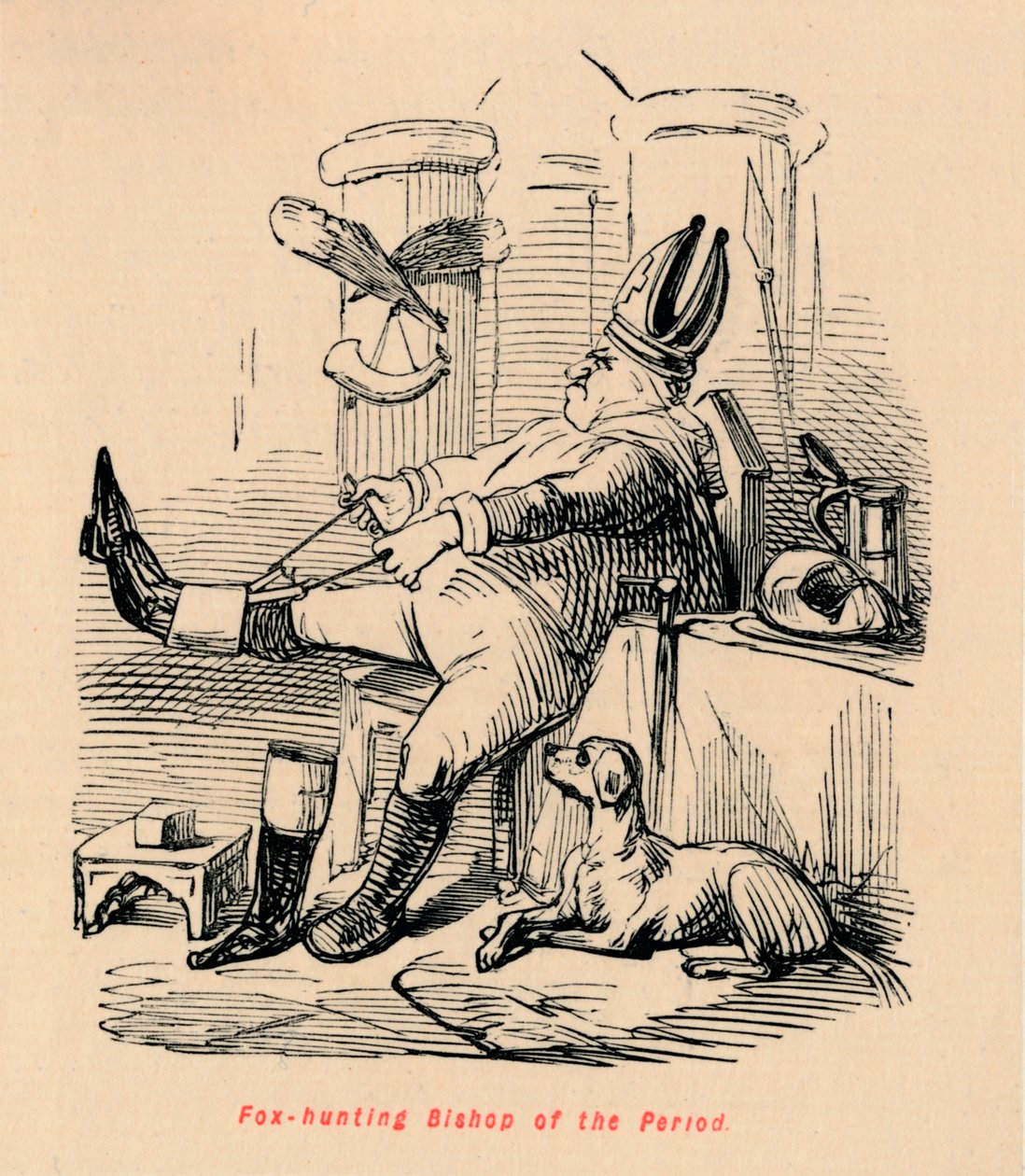 फ़ॉक्स बिशप ऑफ़ द पीरियड, c1860, c1860 द्वारा जॉन लीचो