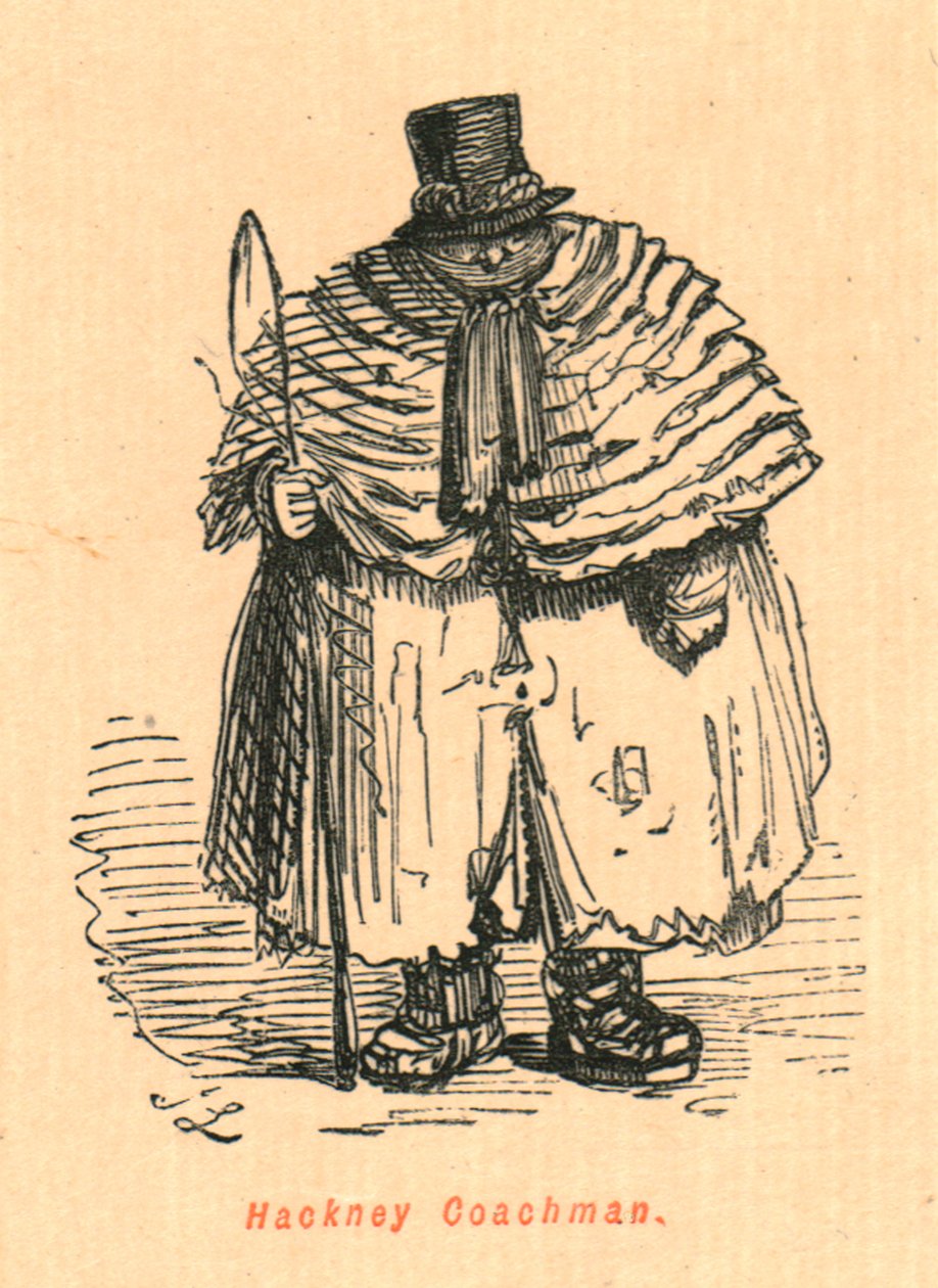 हैकनी कोचमैन, 1897। द्वारा जॉन लीचो