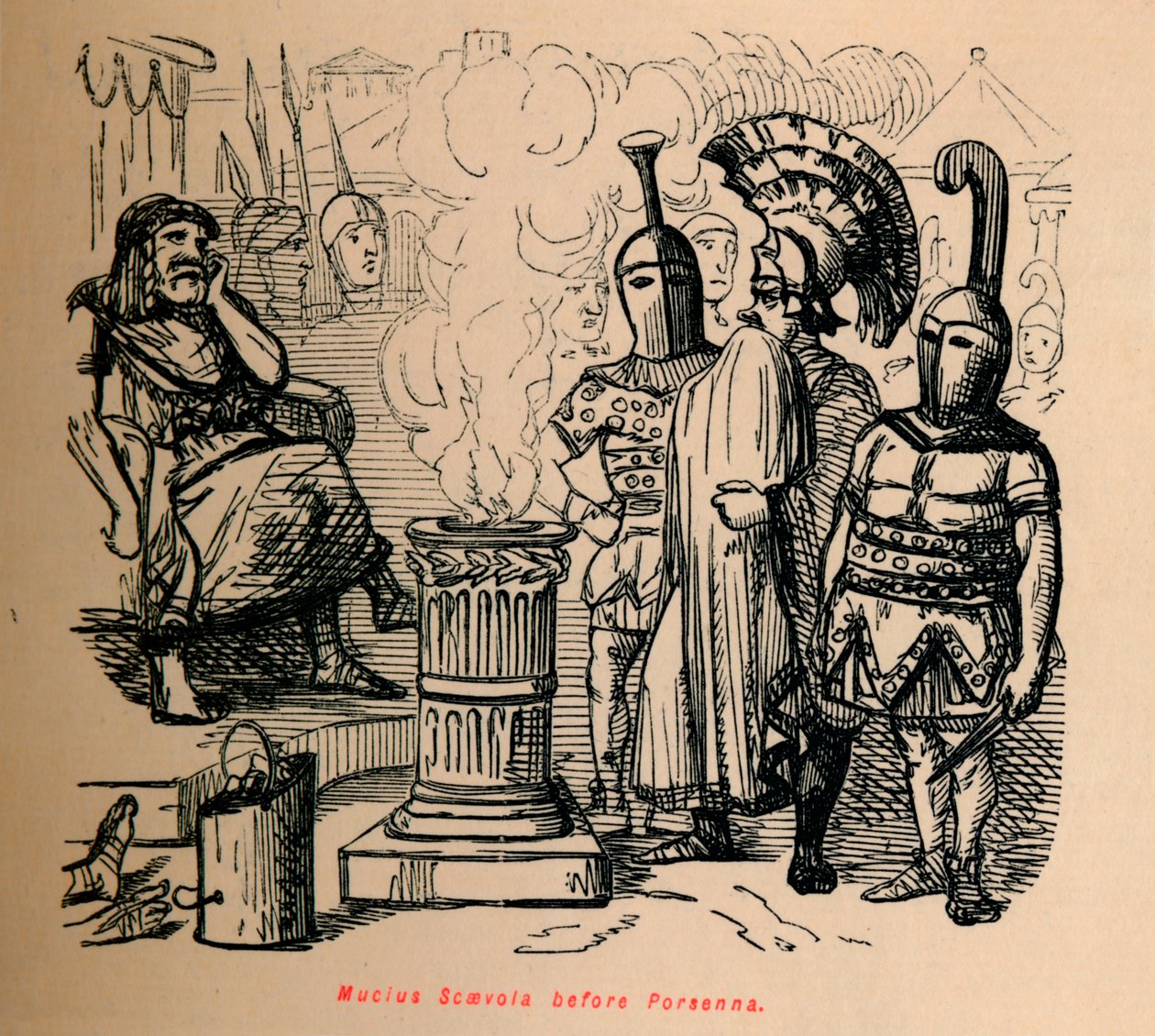 स्केवोला Porcina 1852 से पहले द्वारा जॉन लीचो