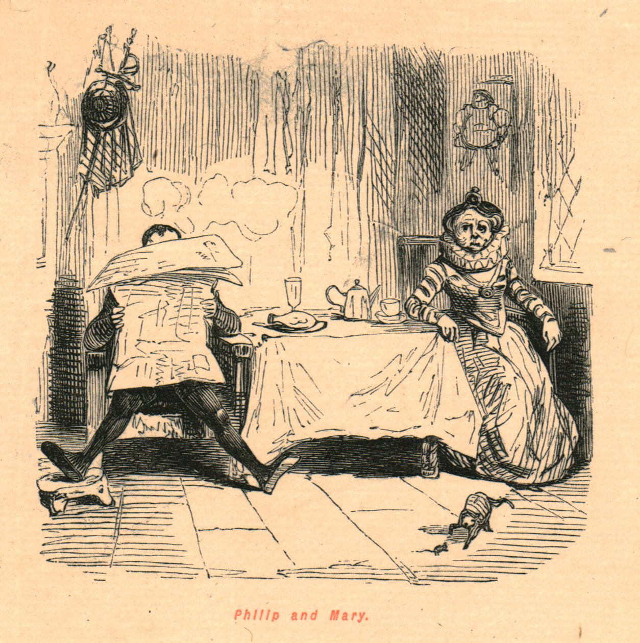 फिलिप और मैरी, 1897। द्वारा जॉन लीचो
