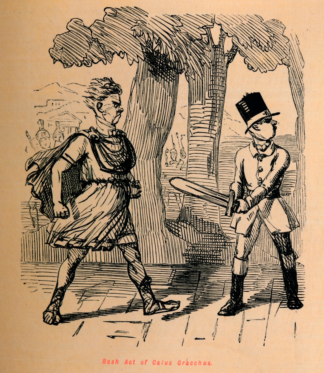 गयुस ग्रेचस का रैश अधिनियम, 1852 द्वारा जॉन लीचो