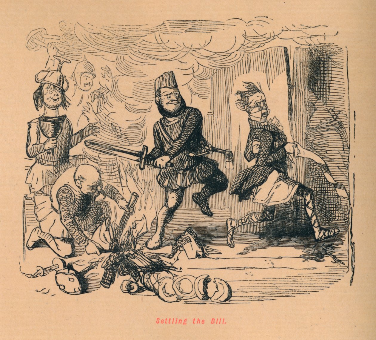 बिल का निपटान, c1860, c1860 द्वारा जॉन लीचो