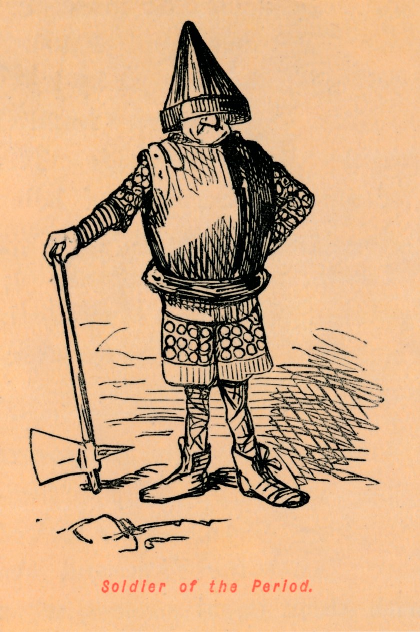 सोल्जर ऑफ द पीरियड, c1860, c1860 द्वारा जॉन लीचो
