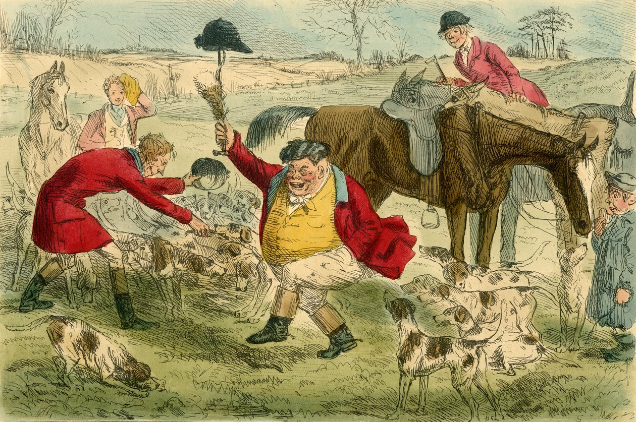 द किल, द कैट एंड कस्टर्ड पॉट डे, c1854 पर। द्वारा जॉन लीचो