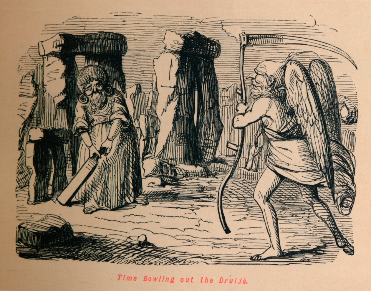 टाइम बॉलिंग द ड्रायड्स, सी 1860, 1860 द्वारा जॉन लीचो