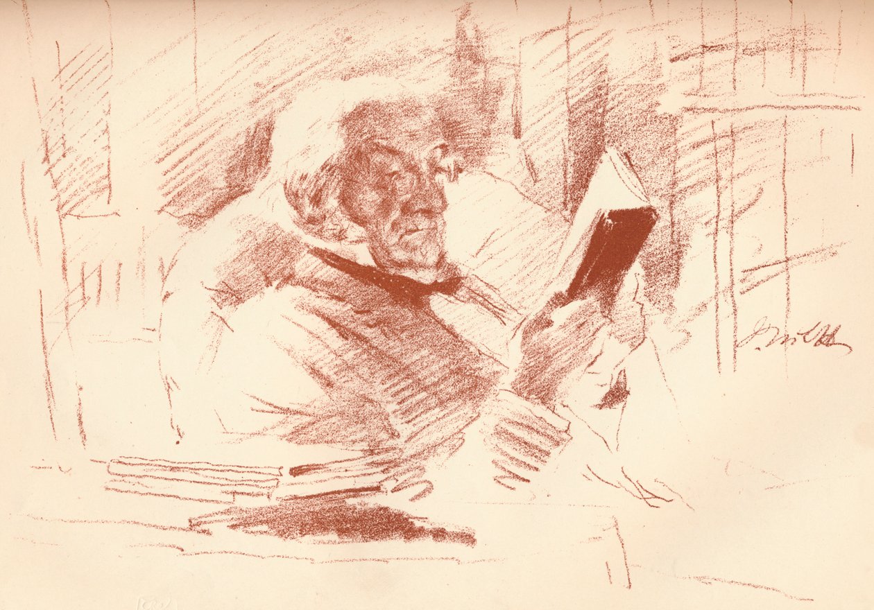 श्री ग्लैडस्टोन का पोर्ट्रेट, 1896 द्वारा जॉन मैकलुर हैमिल्टन