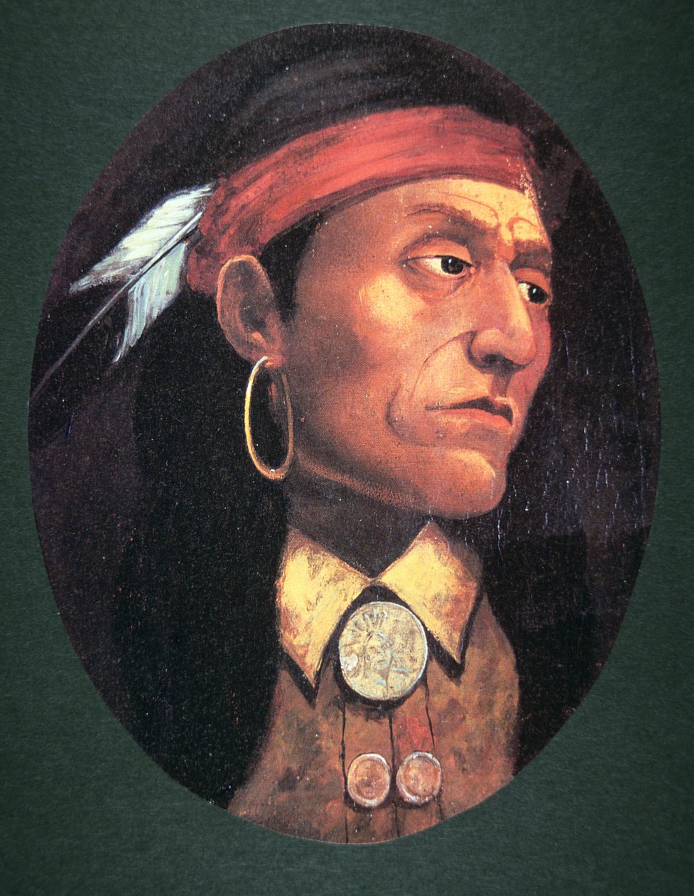 पोंटिएक (1720-69) 1763 (कैनवास पर तेल) द्वारा जॉन मिक्स स्टेनली