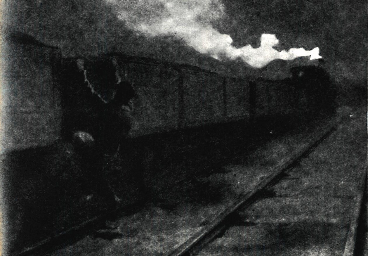ट्रेन से बच, नवंबर 1899, 1945। द्वारा जॉन नैश