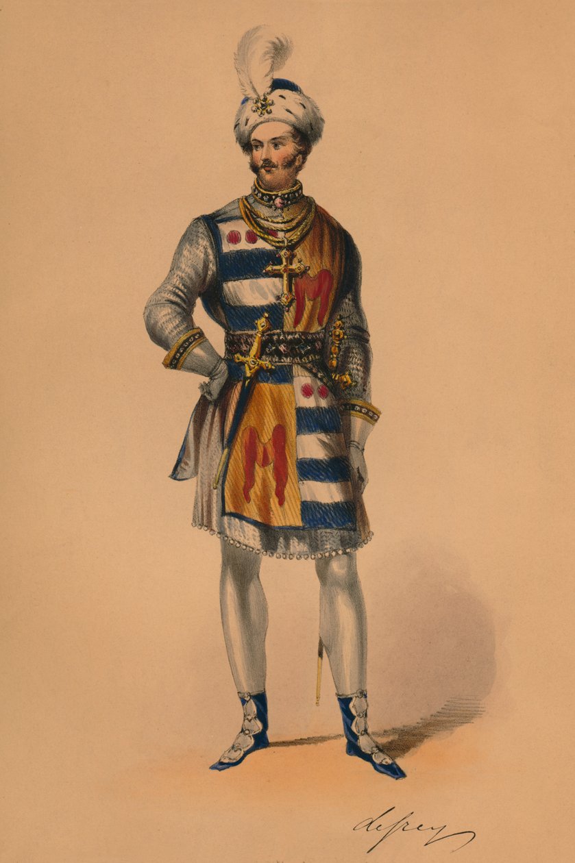 12 मई 1842, 1843 को रानी विक्टोरियास बाल कॉस्ट्यूम के लिए पोशाक में अतिथि। द्वारा जॉन रिचर्ड कोक स्मिथ