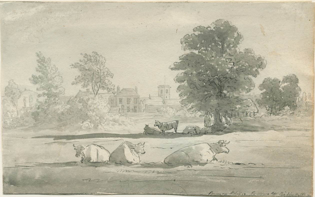 एल्ड्रिज - पार्सनैज: पेन और वॉश ड्राइंग, एन डी [१ ९ प्रतिशत] द्वारा जॉन रॉबर्ट फर्नीफ