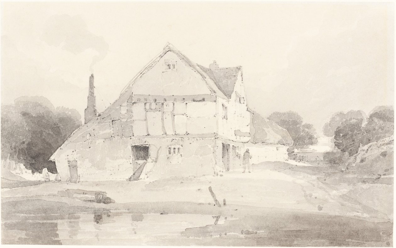 सरे में डॉर्किंग में एक कॉटेज द्वारा जॉन बेच Cotman