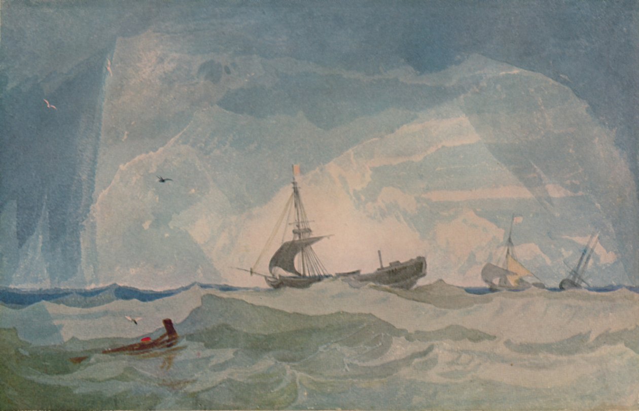 ए डिस्मास्टेड ब्रिग, 1923 द्वारा जॉन बेच Cotman