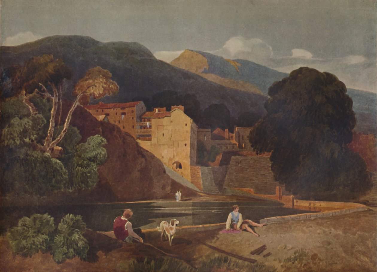क्लासिकल लैंडस्केप, 1923 द्वारा जॉन बेच Cotman