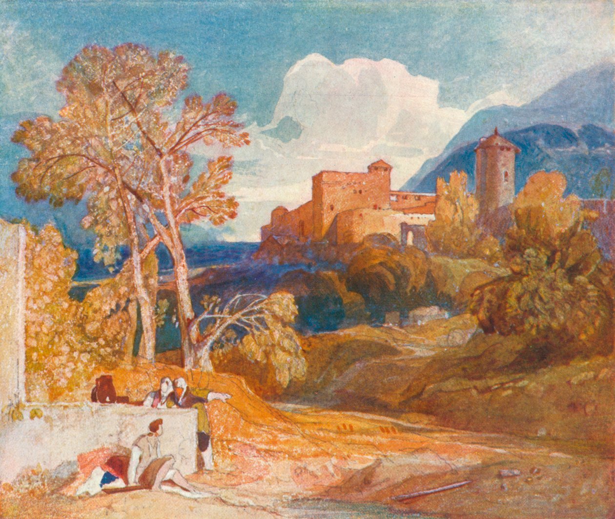 शास्त्रीय लैंडस्केप, c1832 द्वारा जॉन बेच Cotman