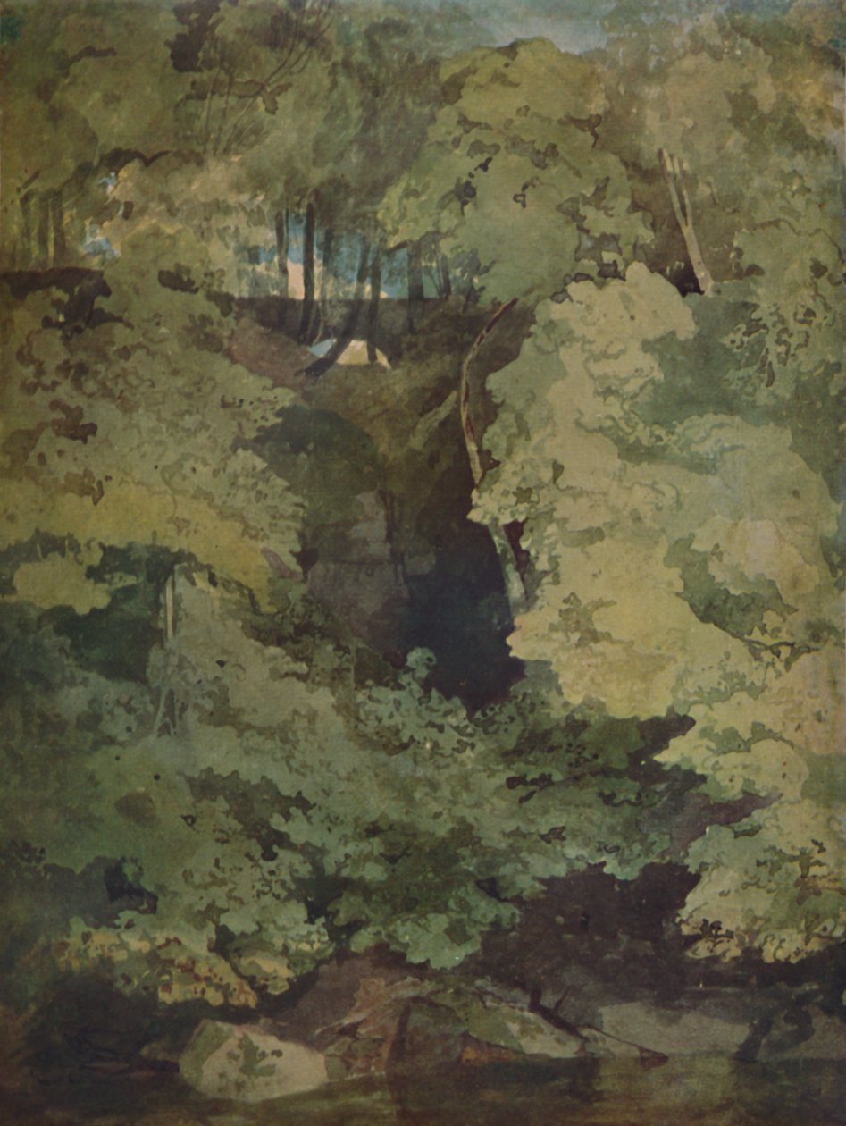 ग्रेटा वुड्स, 1923 द्वारा जॉन बेच Cotman