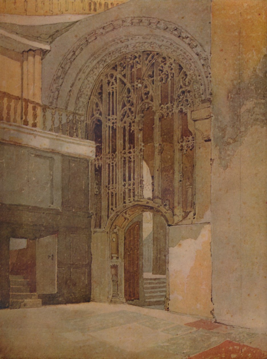 नॉर्विच कैथेड्रल में, 1923 द्वारा जॉन बेच Cotman