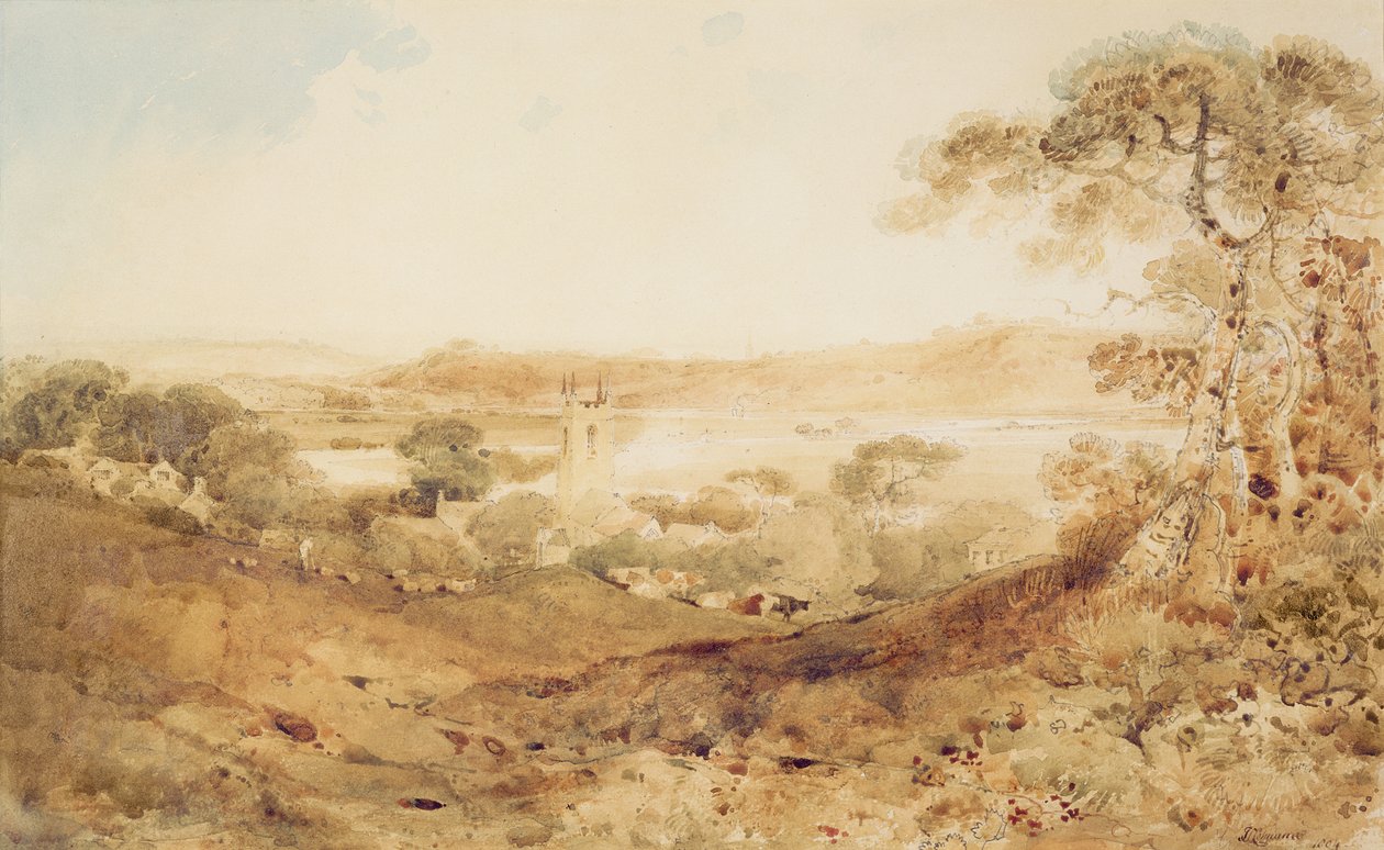 किर्कथोरपे, यॉर्कशायर द्वारा जॉन बेच Cotman