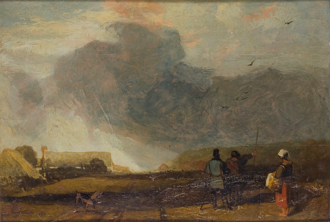 नॉरमैंडी में लैंडस्केप, 1802-1842 द्वारा जॉन बेच Cotman