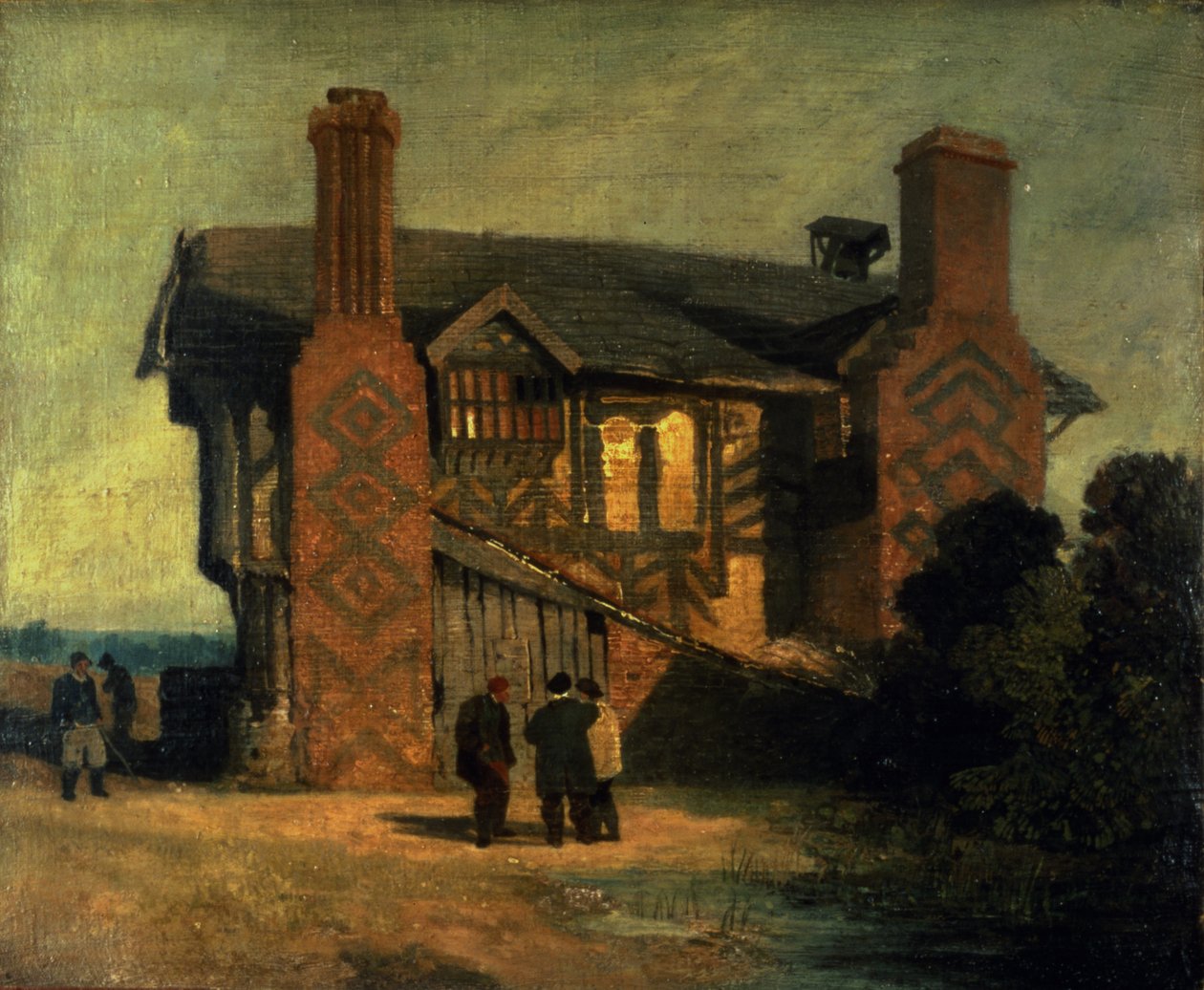 मोरेटन ओल्ड हॉल द्वारा जॉन बेच Cotman