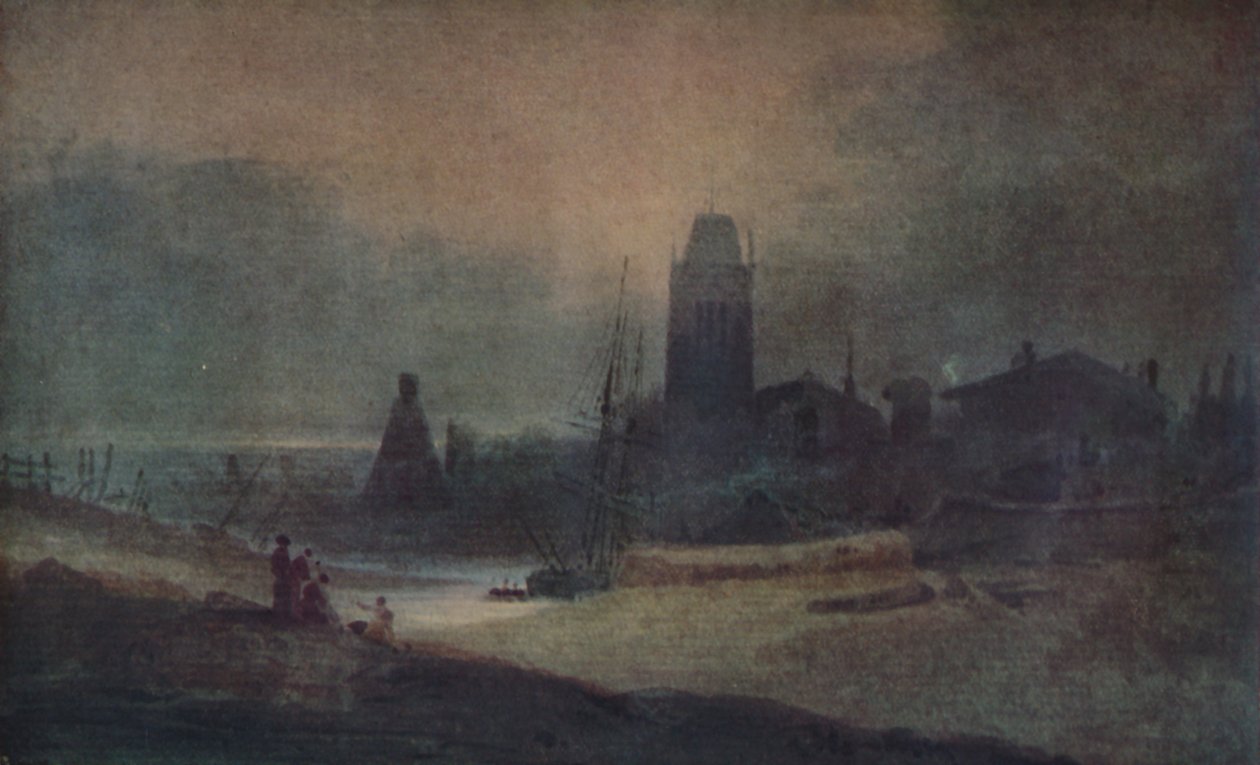 सेंट मैरी रेडक्लिफ, ब्रिस्टल, 1923 द्वारा जॉन बेच Cotman