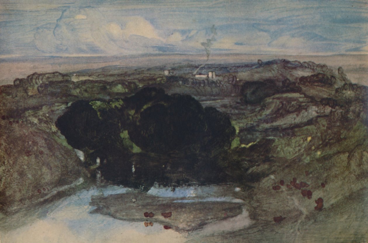 द लेक, 1923 द्वारा जॉन बेच Cotman