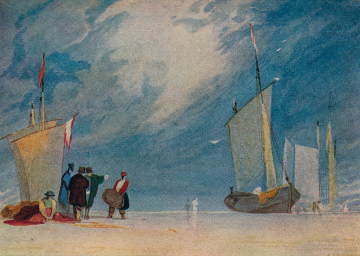 लैंडिंग, c1810, 1923 द्वारा जॉन बेच Cotman