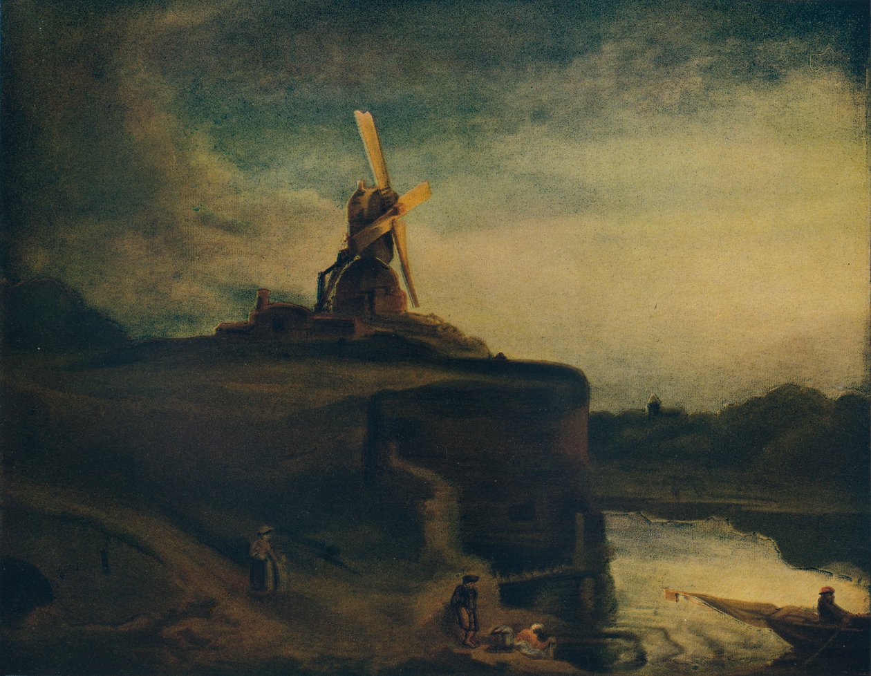 द ओल्ड मिल, 19 वीं सदी, 1913 द्वारा जॉन बेच Cotman