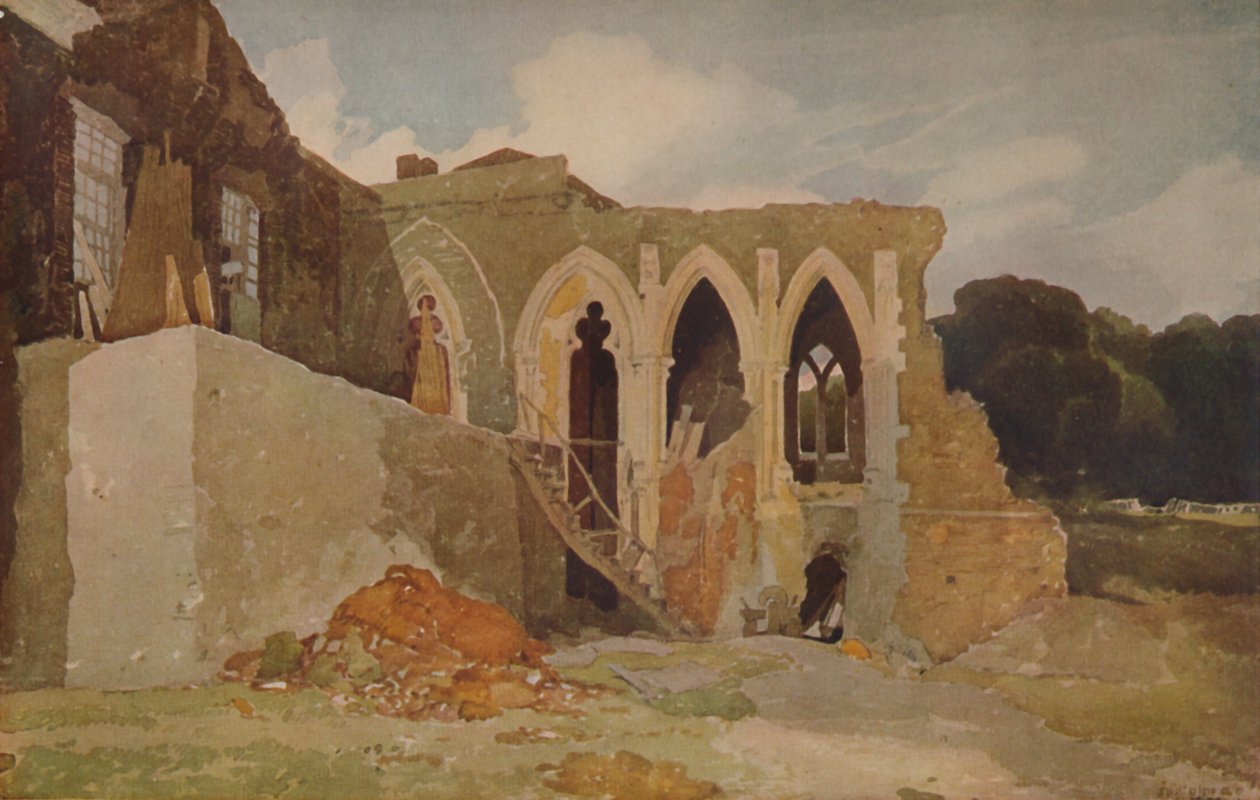 वालसिंघम अभय, 1923 द्वारा जॉन बेच Cotman