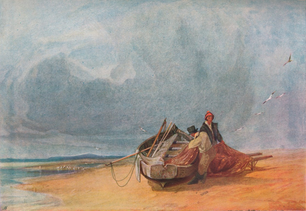 यरमाउथ बीच, c1808 द्वारा जॉन बेच Cotman