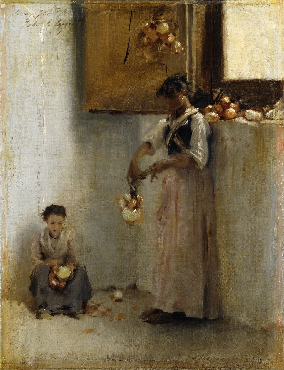 स्ट्रिंग प्याज, c.1882 द्वारा जॉन सिंगर सार्जेंट
