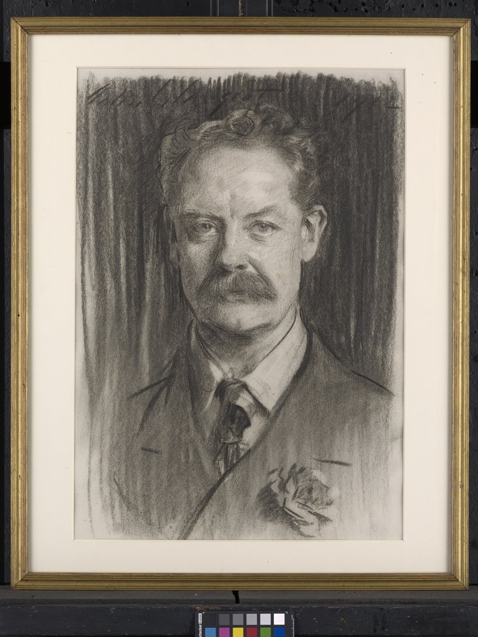 विलियम हेनरी ग्रेनफेल, 1912 (कागज पर लकड़ी का कोयला) द्वारा जॉन सिंगर सार्जेंट