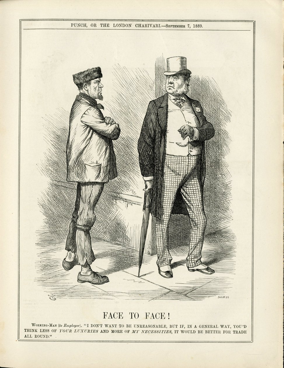 पंचो में जॉन टेनियल (1820-1914) का चित्रण द्वारा जॉन टेनिएल